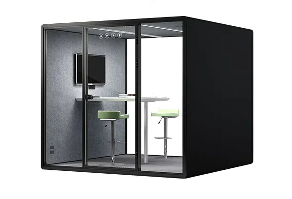 Prefab House Luxury 1-6 Person Office Pod, Fast Assemble Silent Conference Room, Individual Pod with CE