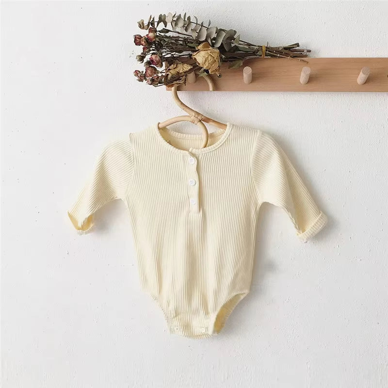 New Born Baby Boy Clothes Ropa De Bebe Spring Cotton Infant Baby Clothes Unisex Newborn One-Pieces Clothes Baby Boy Bodysuit