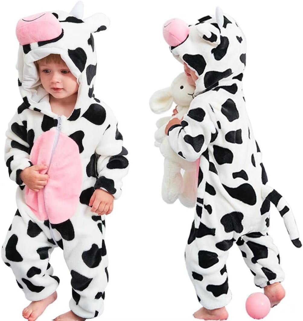 Halloween Baby Costumes Toddler Onesie Pajamas Infants Romper Boys Girls Animal Dress up Clothes 2-30 Months