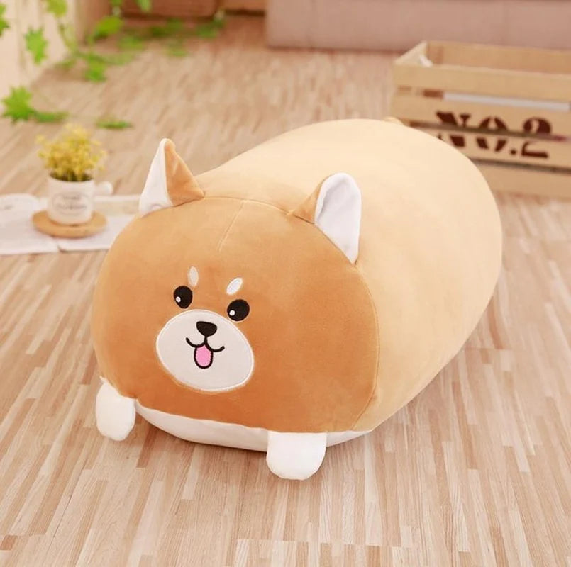 18-28CM Soft Animal Cartoon Pillow Cushion Cute Fat Dog Cat Totoro Penguin Pig Frog Plush Toy Stuffed Lovely Kids Birthyday Gift