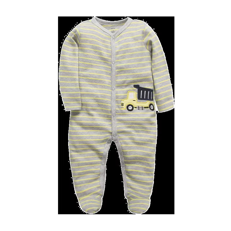 1Piece/Lot Baby Clothes Full Sleeve Cotton Infantis Baby Clothing Romper Cartoon Costume 3 6 9M Newborn Boy Girl Clothes