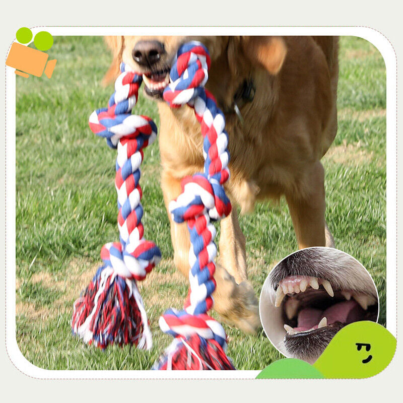 Dog Rope Toys Large XXL Rope Toys for Large Dogs Teeth Cleaning Tug of War K