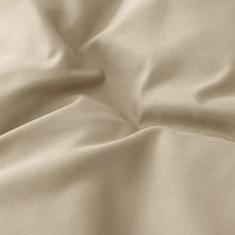 Plain Microfibre 200TC Reversible Contemporary Luxury Quilt Duvet Cover