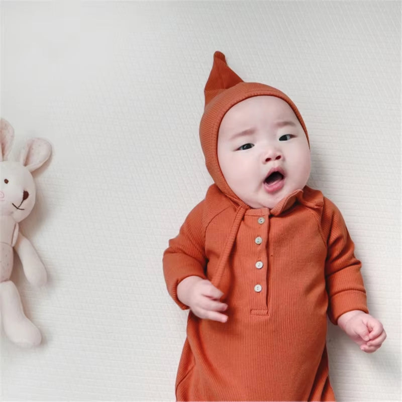 New Born Baby Boy Clothes Ropa De Bebe Spring Cotton Infant Baby Clothes Unisex Newborn One-Pieces Clothes Baby Boy Bodysuit