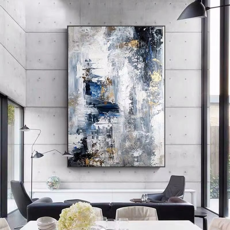 Large Original Hand Painted Abstract Painting Modern Abstract Painting Hand Painted Oil Painting Wall Art Abstract Textured Art