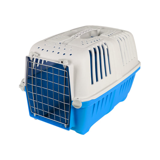 PET DOG PUPPY CAT CARRIER BASKET BAG CAGE PORTABLE TRAVEL KENNEL BOX VET W/DOOR