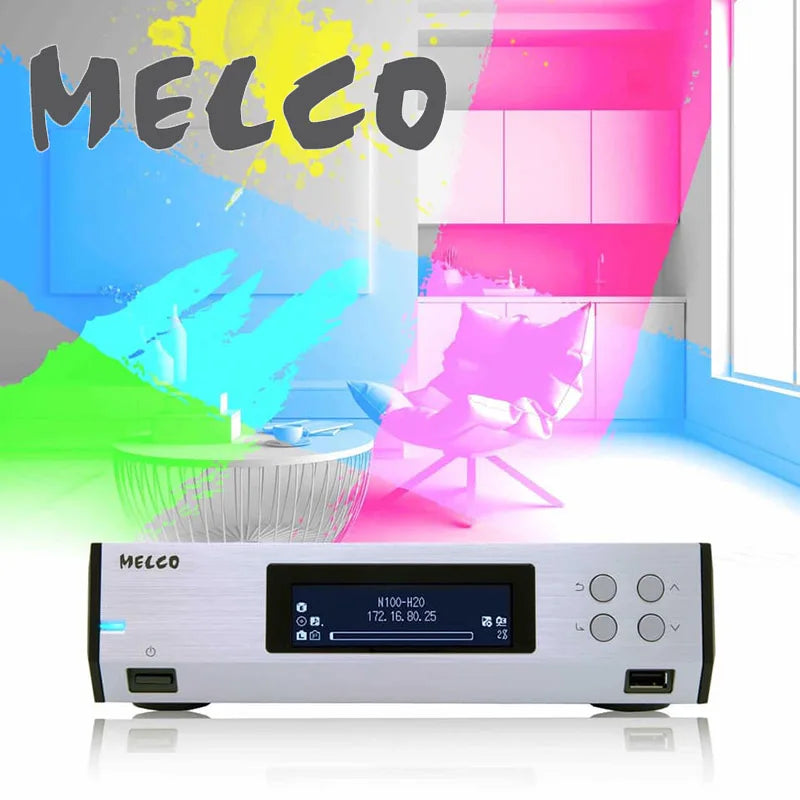 Melco N100 DSD Digital Turntable NAS Digital Broadcast 2TB Hard Disk Network Streaming Media Player Built - in 2TB Hard Disk