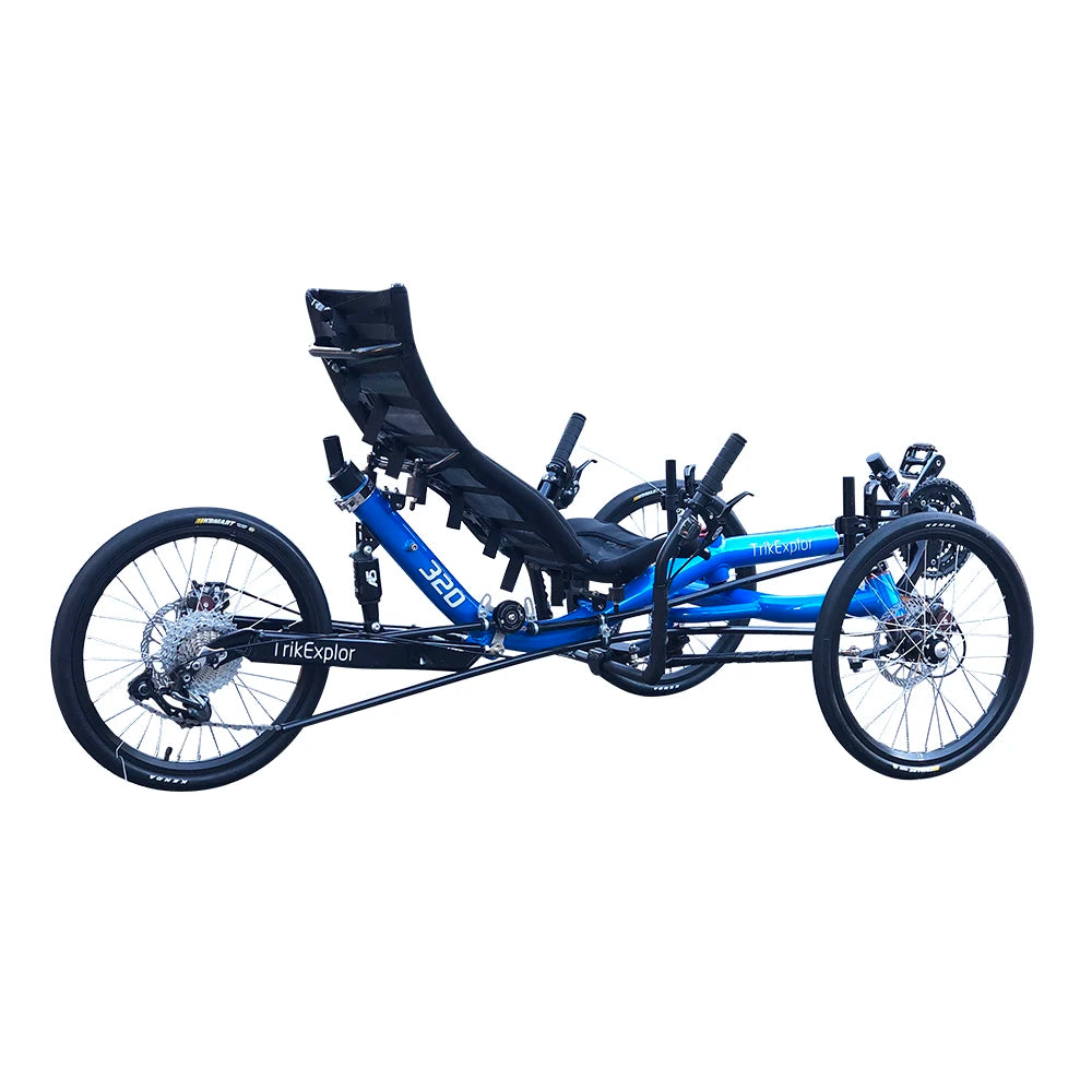 Adult Aluminum Alloy 20 Inch Rear Suspension Recumbent Trike