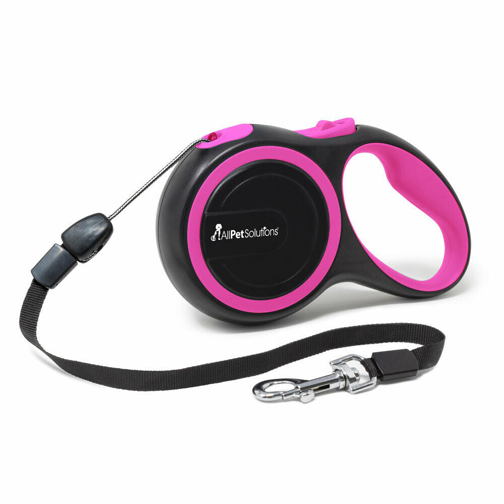 Retractable Dog Lead Extending Leash Tape Cord 3M 5M 8M Max 50Kg Allpetsolution