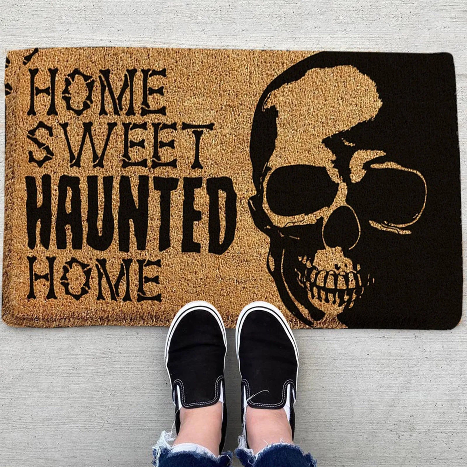 40*60Cm Halloween Doormat Blanket Personal Doormat Noslip Absorb Water Bath Mat Bathroom Home Kitchen Bedroon Floor Mat Entrance