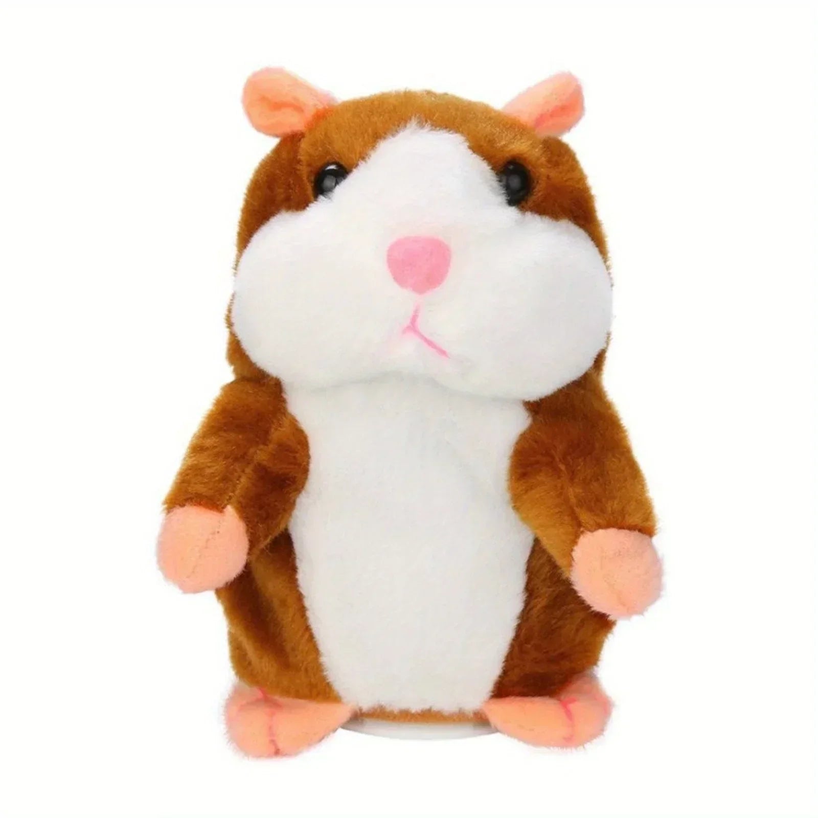 New 15Cm Cute Talking Hamster Talking Sound Recording Repeatable Stuffed Animal Recordable Hamster Doll Gifts