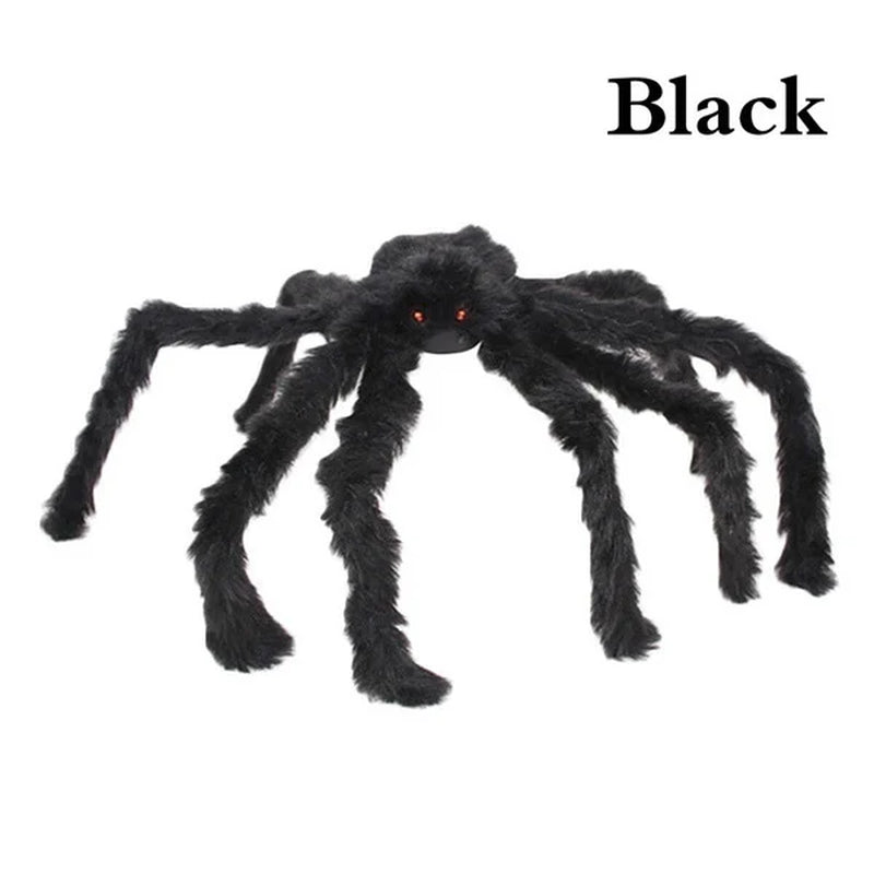 30Cm/50Cm/75Cm Halloween Black Spider Halloween Decoration Haunted House Prop Indoor Outdoor Giant Decor Kids Favors Halloween