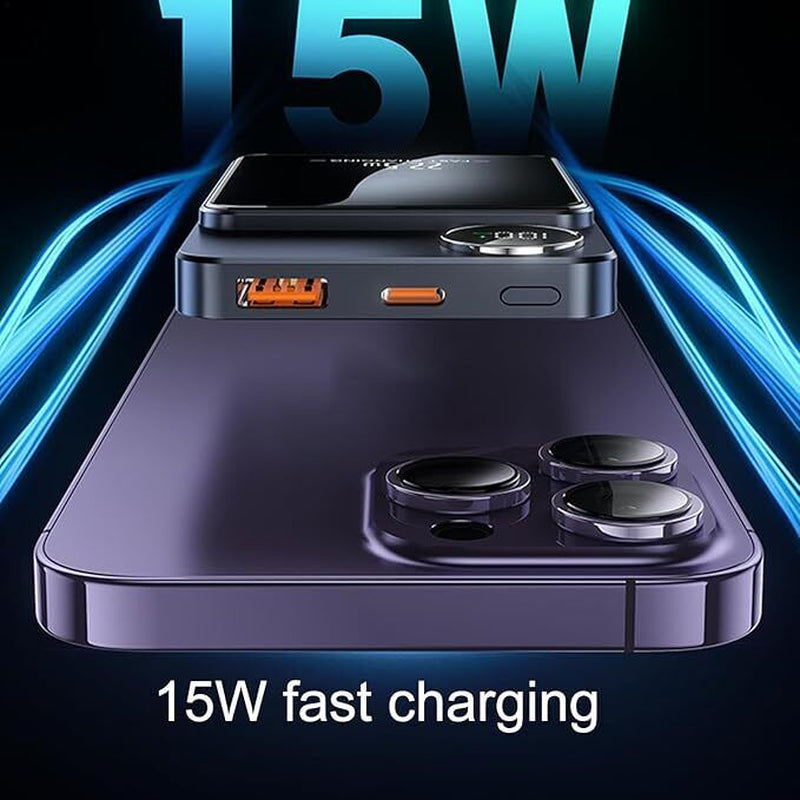 Magnetic Power Bank Battery Pack Super Fast Wireless Charger for Iphone 15/13/14