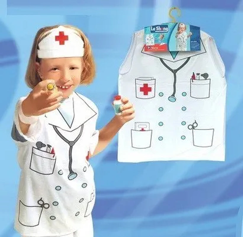 Magician Pirate Doctor and Nurse Uniform for Kids Children Uniform Cross Halloween Costume Cosplay Baby Police Fireman Sam Child