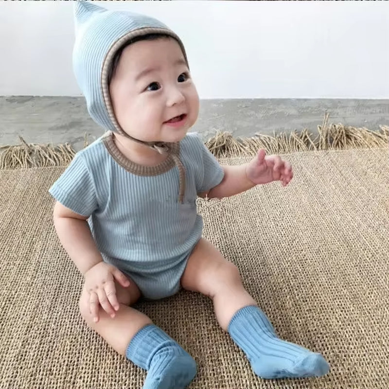 New Born Baby Boy Clothes Ropa De Bebe Spring Cotton Infant Baby Clothes Unisex Newborn One-Pieces Clothes Baby Boy Bodysuit