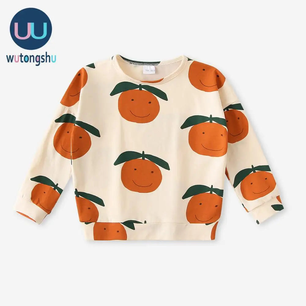 Toddler Boy Girl Clothes Family Matching Clothes Cotton Casual T-Shirt + Dresses Orange Baby Romper + Legging Kids Tees Clothes