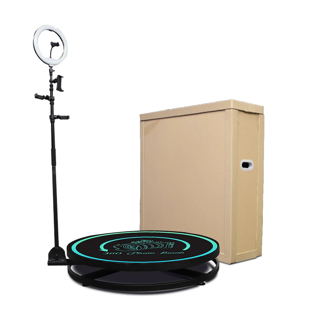 360 Photo Booth Rotating Photobooth 360 Camera Video Photo Booth for Events Parties Shipping from Overseas Warehouses