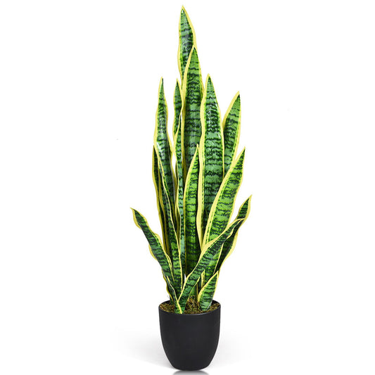 93Cm Artificial Snake Plant with Pot