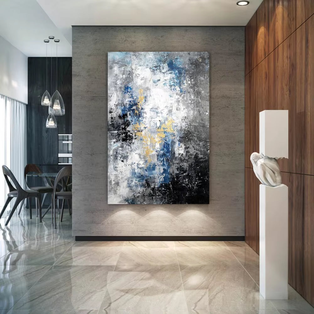 Large Original Hand Painted Abstract Painting Modern Abstract Painting Hand Painted Oil Painting Wall Art Abstract Textured Art