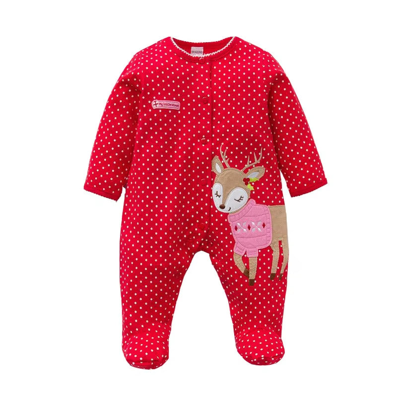 2022 Spring Autumn Baby Romper 100% Cotton Newborn Baby Clothes Long Sleeve Baby Girl Clothing Cartoon Jumpsuit Infant Clothes