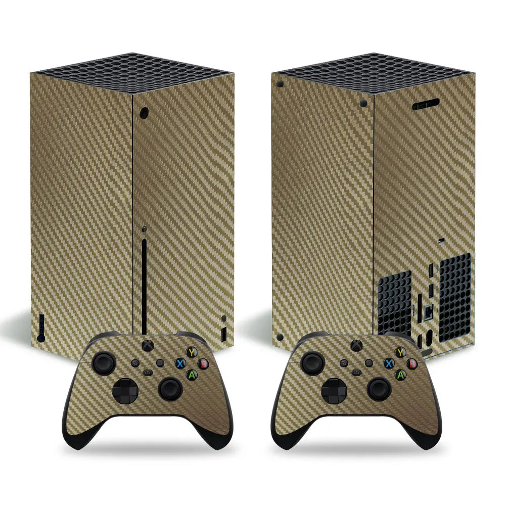 Carbon Fiber and Matte for Xbox Series X Skin Sticker for Xbox Series X Pvc Skins for Xbox Series X Vinyl Sticker