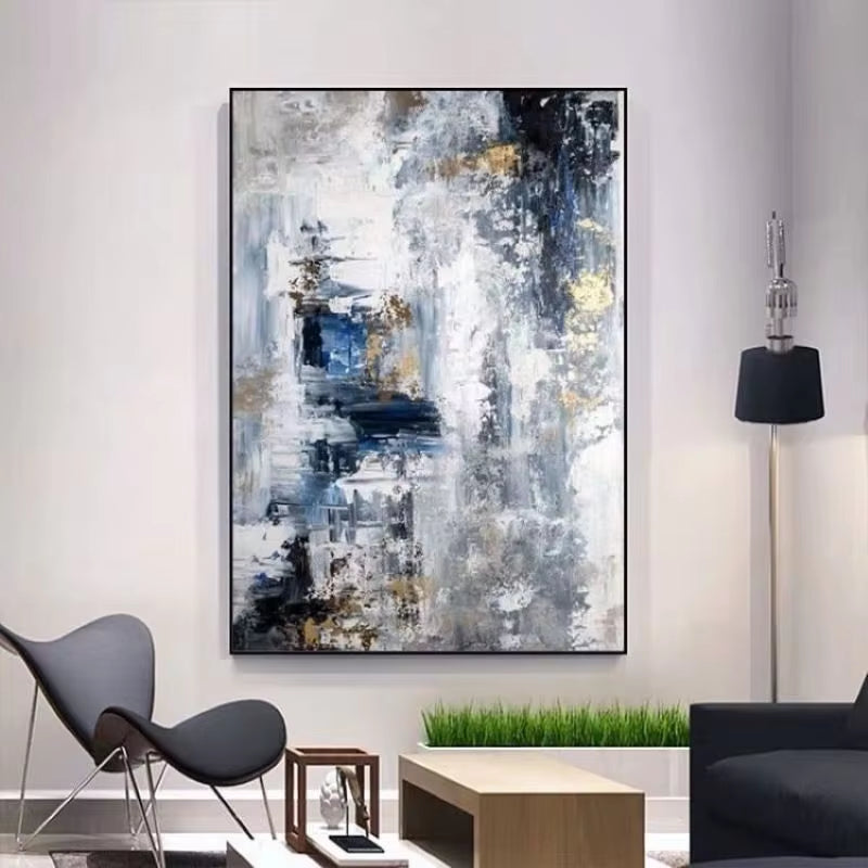 Large Original Hand Painted Abstract Painting Modern Abstract Painting Hand Painted Oil Painting Wall Art Abstract Textured Art