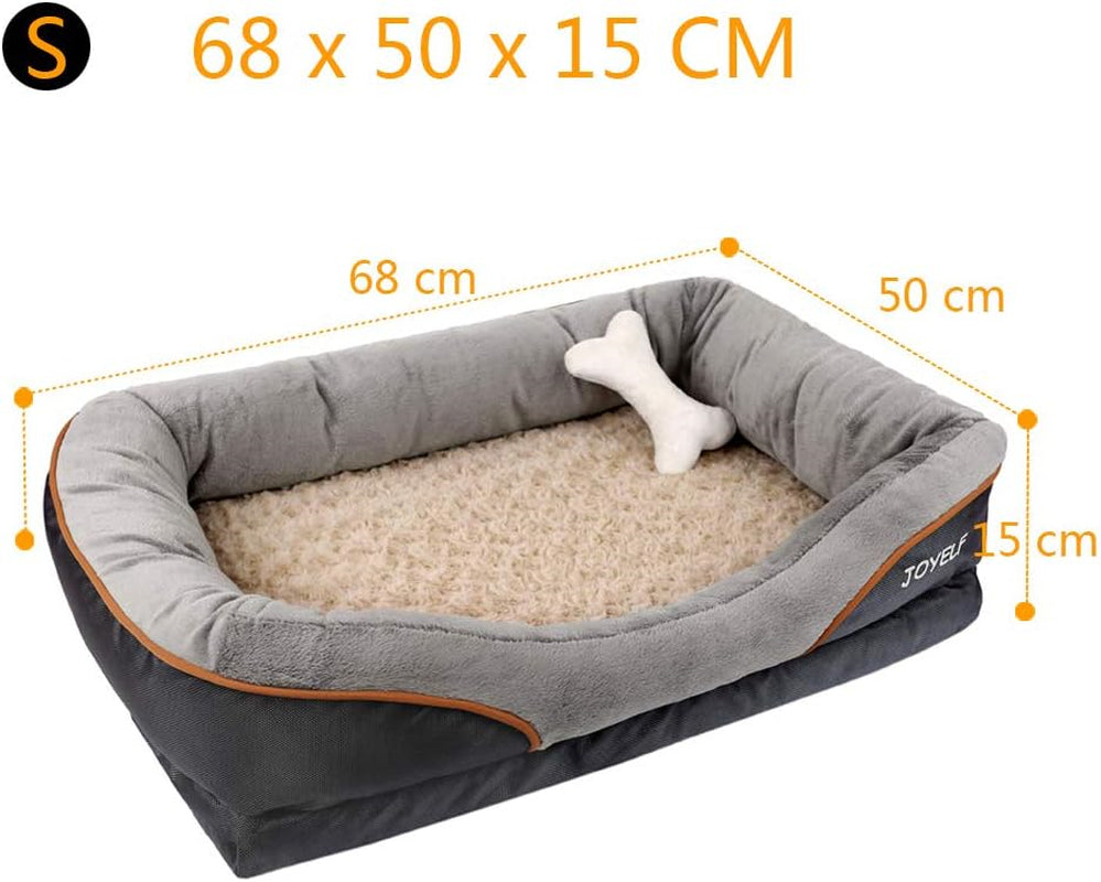 JOYELF Memory Foam Dog Bed Small Orthopedic Dog Bed & Sofa with Removable Cover